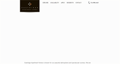 Desktop Screenshot of eastridgeapartmenthomes.com